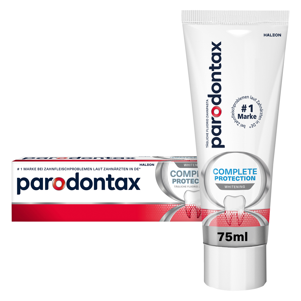 Bild: Parodontax Zahnpasta Complete Protection Whitening