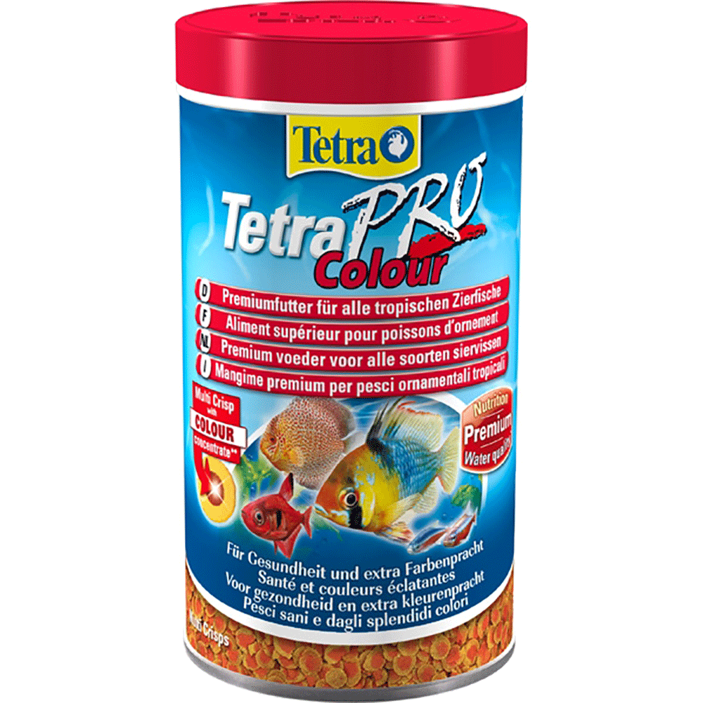 Bild: Tetra TetraPro Colour Crisps Fischfutter