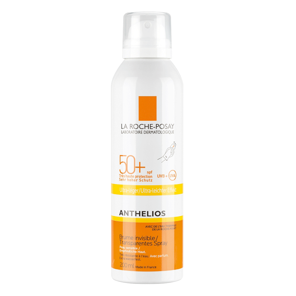 Bild: La Roche-Posay Anthelios Transparent Sonnenspray LSF 50+