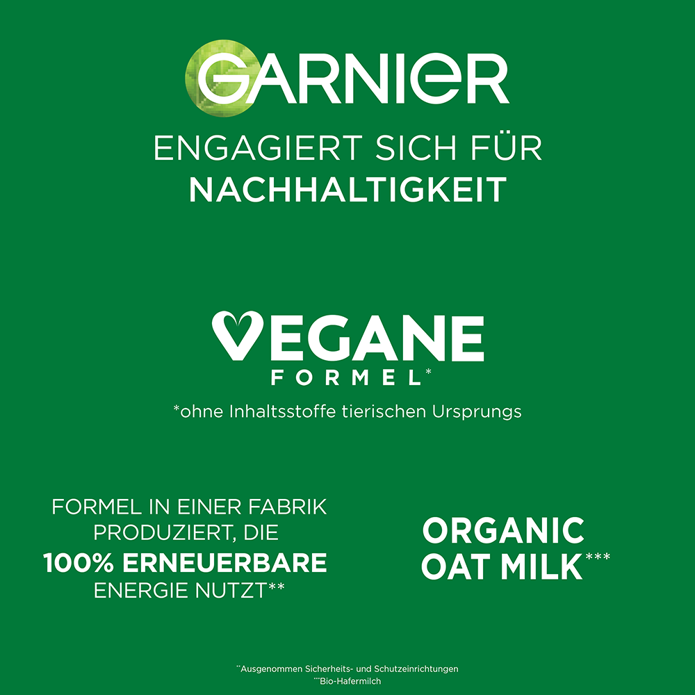 Bild: GARNIER Wahre Schätze Beruhigendes Shampoo Sanfte Hafermilch Nachfüllpack