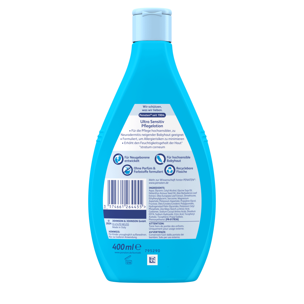 Bild: PENATEN Ultra Sensitiv Pflegelotion