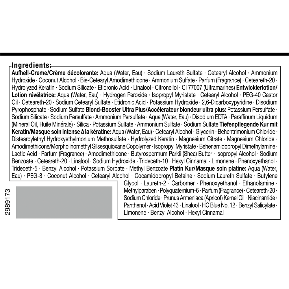 Bild: syoss Intensiv Aufheller Platin Aufheller