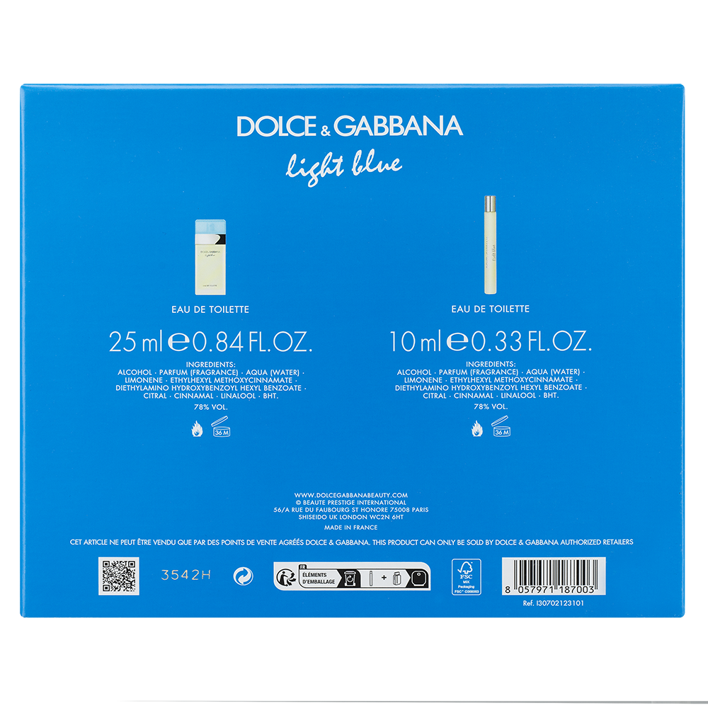 Bild: Dolce & Gabbana Light Blue Geschenkset