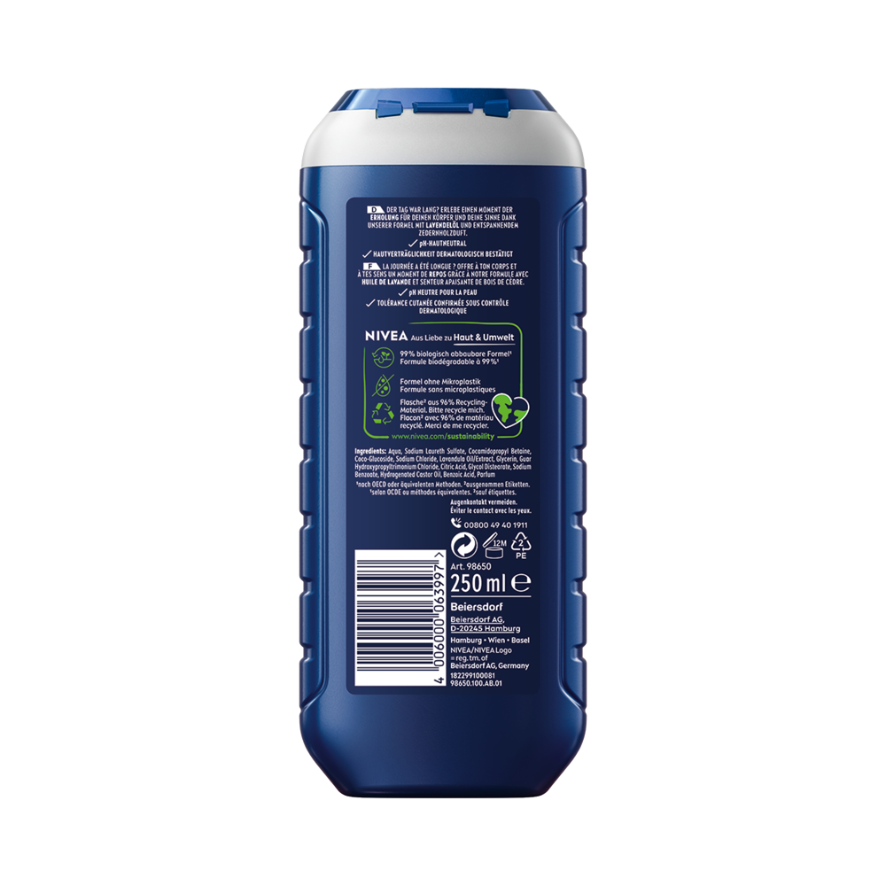 Bild: NIVEA MEN 3in1 Duschgel Total Relax 