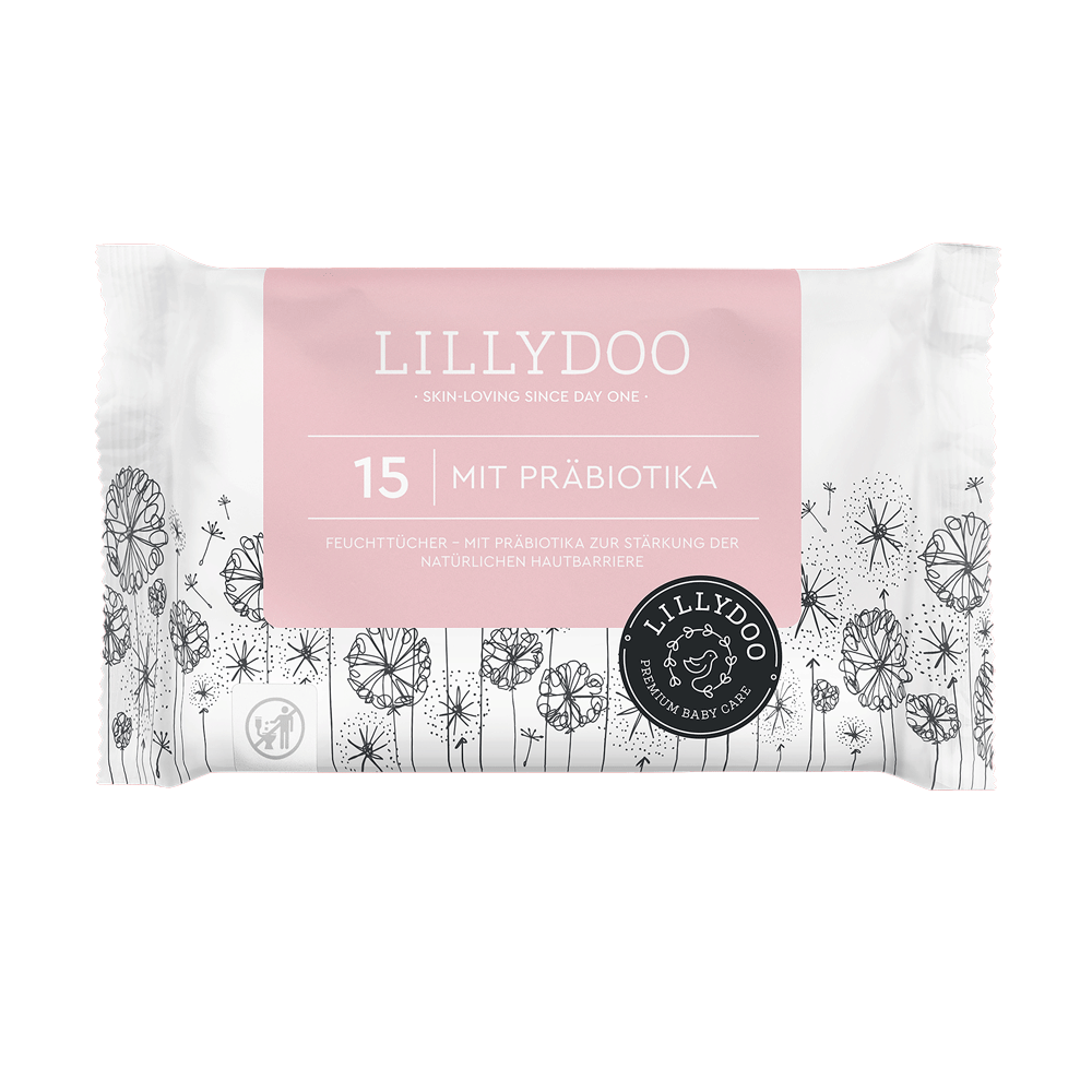 Bild: LILLYDOO Feuchttücher mit Präbiotika 