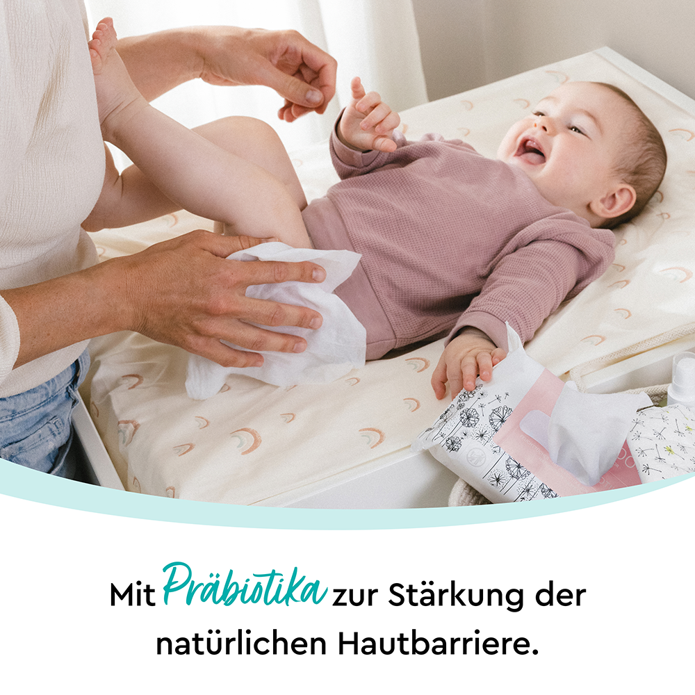 Bild: LILLYDOO Feuchttücher mit Präbiotika 