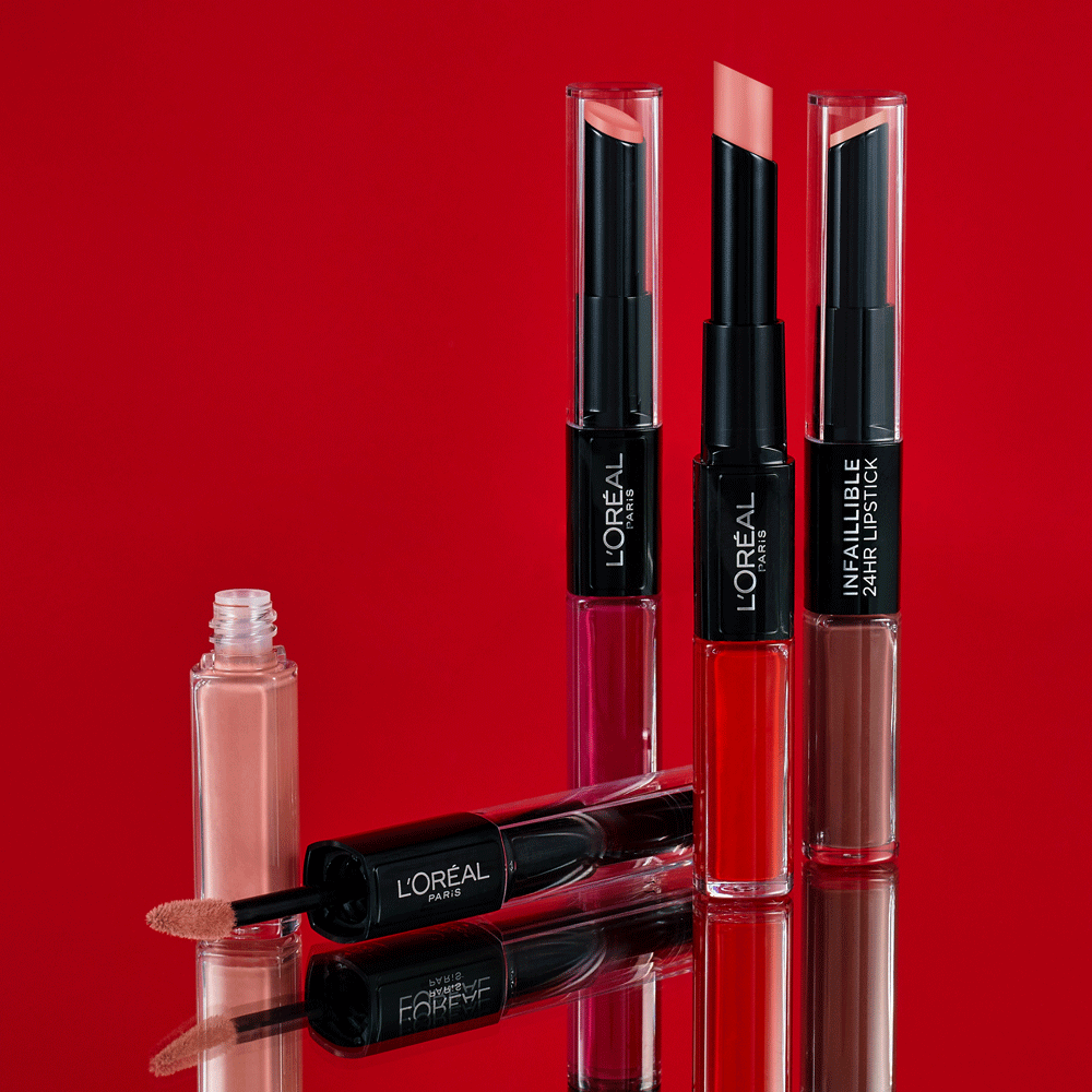 Bild: L'ORÉAL PARIS Infaillible 2-Step Fearless Corail 435