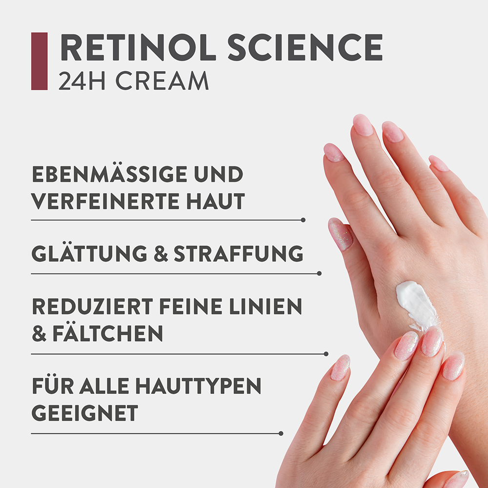 Bild: Judith Williams Gesichtscreme Retinol Science Hautverfeinerung