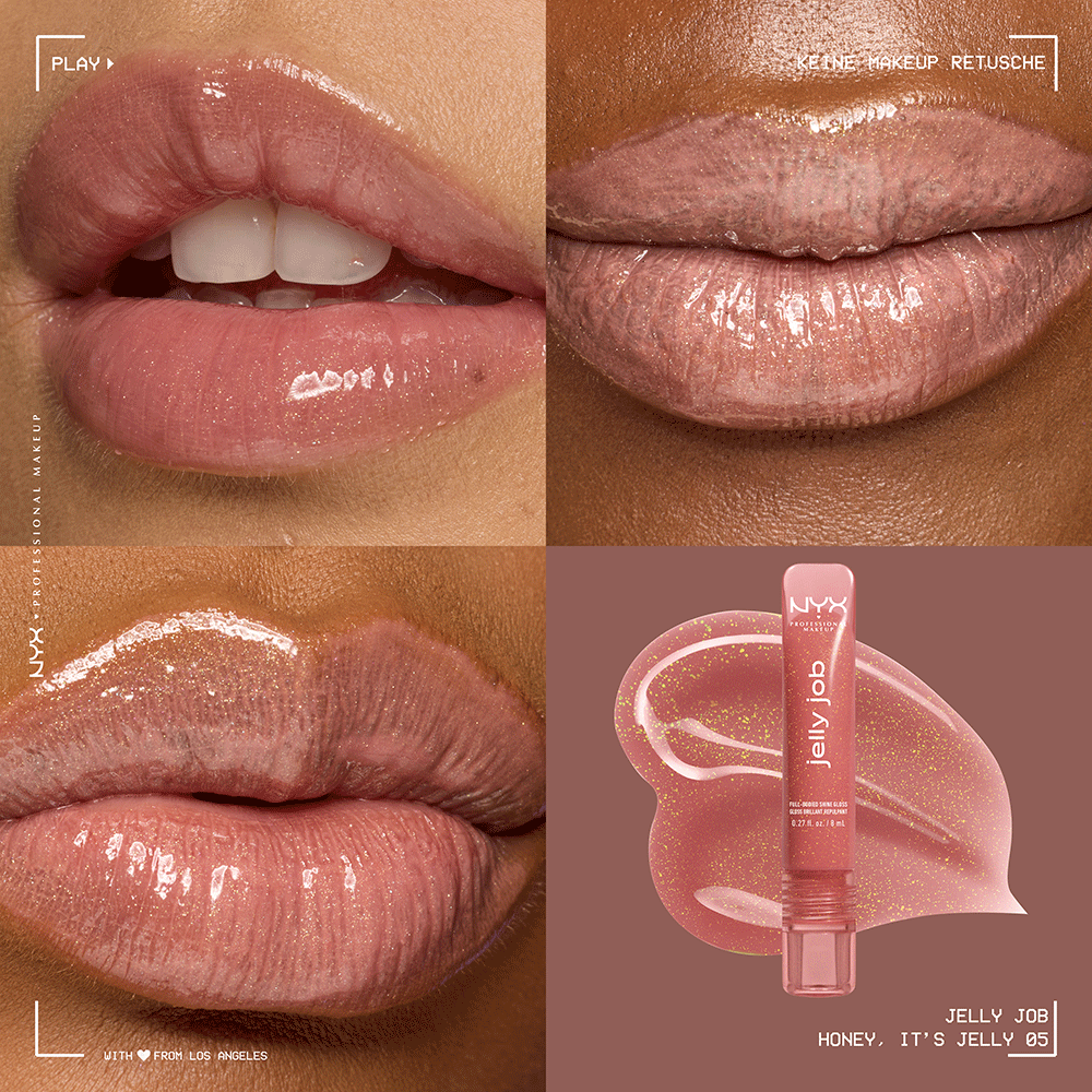 Bild: NYX Professional Make-up Jelly Job Lip Gloss Honey It's Jelly 5
