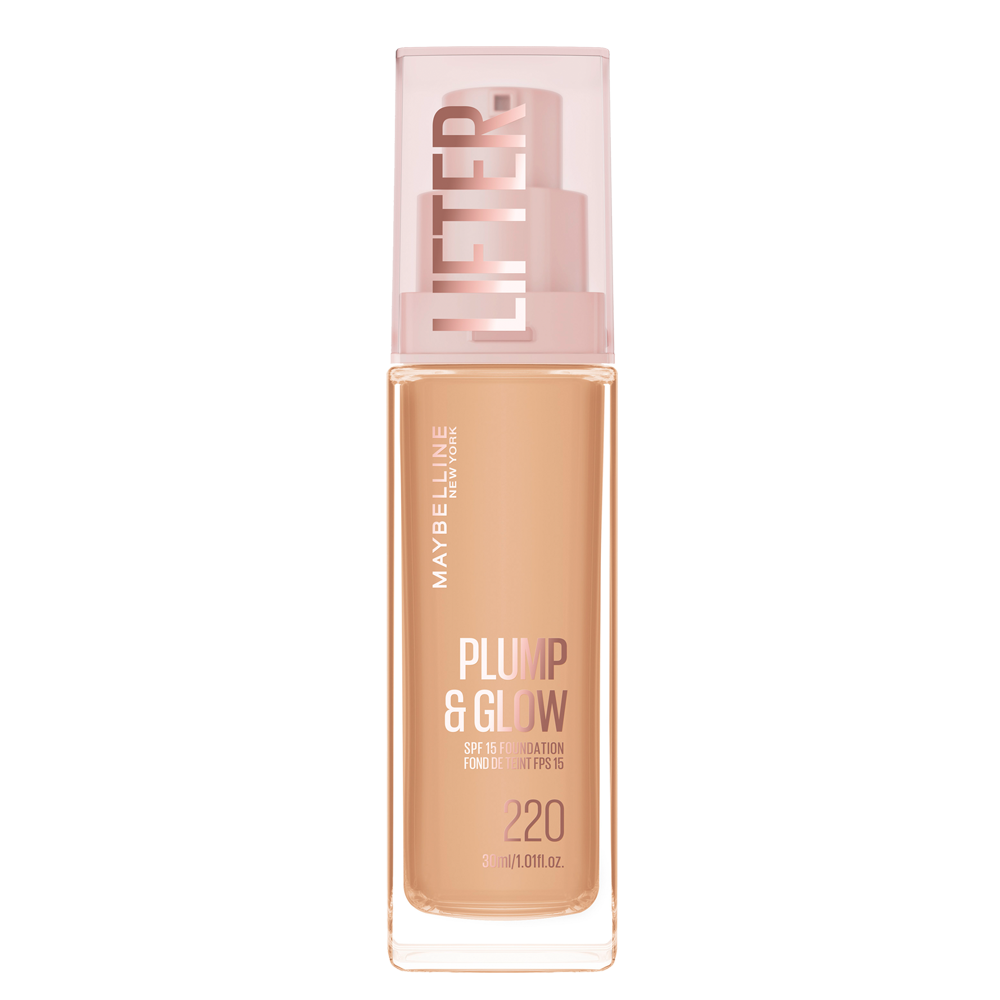 Bild: MAYBELLINE Face Lifter Plump & Glow Foundation 220