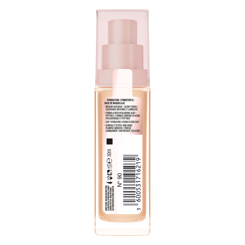 Bild: MAYBELLINE Face Lifter Plump & Glow Foundation 90