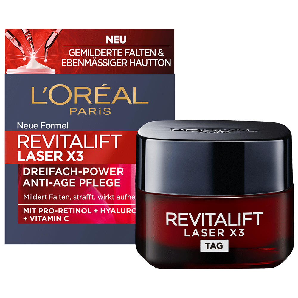 Bild: L'ORÉAL PARIS Revitalift Laser X3 Tagespflege