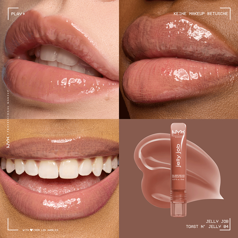 Bild: NYX Professional Make-up Jelly Job Lip Gloss Toast N' Jelly 4