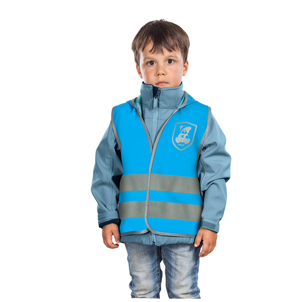 Bild: reer Sicherheitsweste blau