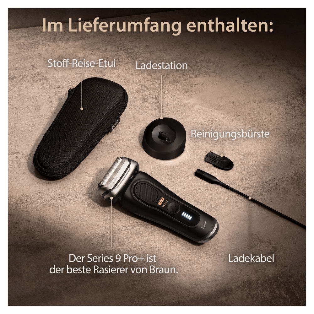 Bild: Braun SERIES 9 - 9510S WET&DRY 