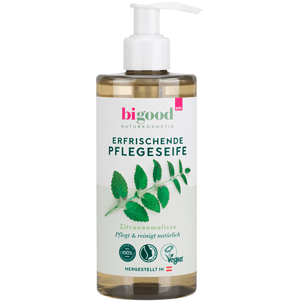 Bild: bi good Pflegeseife Zitronenmelisse