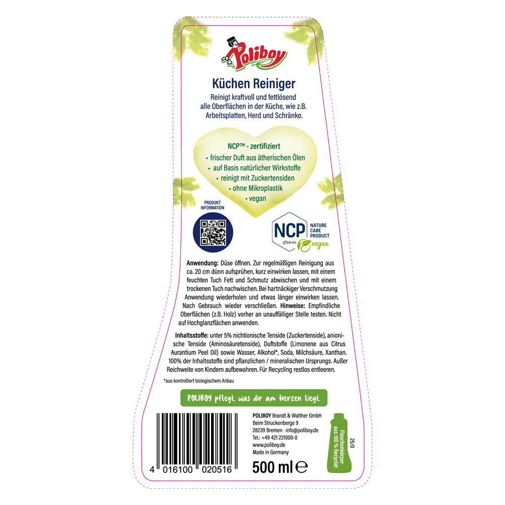 Bild: Poliboy Bio Küchenreiniger 