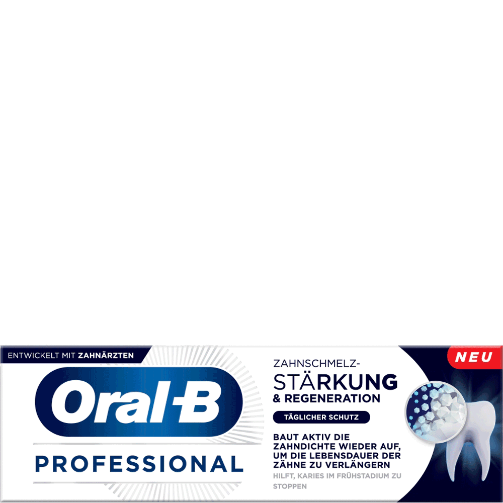 Bild: Oral-B Professional Zahncreme Zahnschmelzstärkung & -regeneration Täglicher Schutz