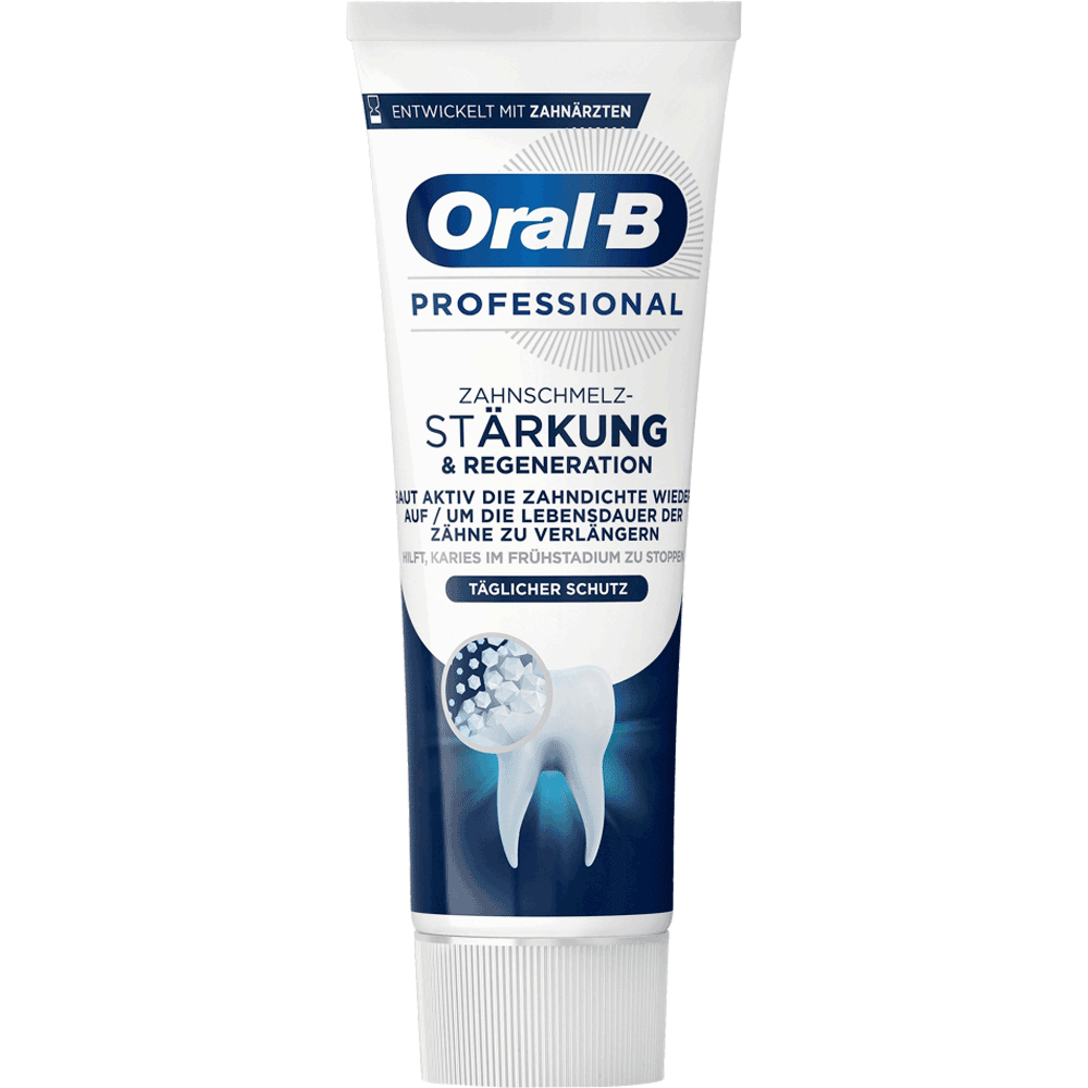 Bild: Oral-B Professional Zahncreme Zahnschmelzstärkung & -regeneration Täglicher Schutz