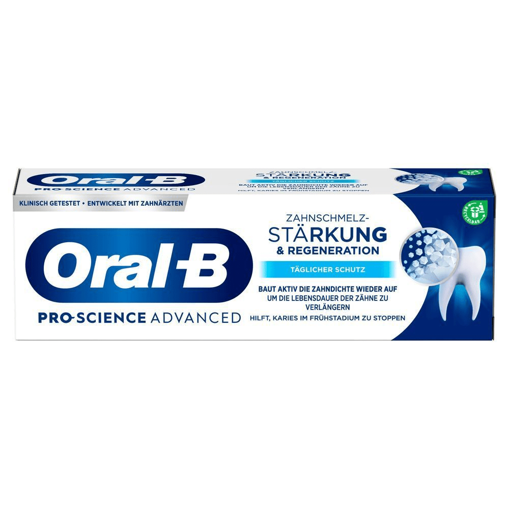Bild: Oral-B Professional Zahncreme Zahnschmelzstärkung & -regeneration Täglicher Schutz