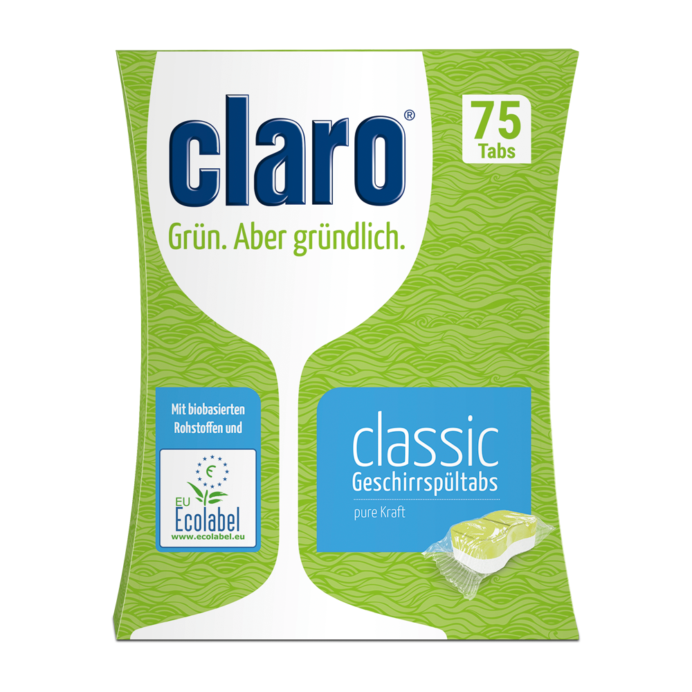 Bild: claro Classic Geschirrspültabs