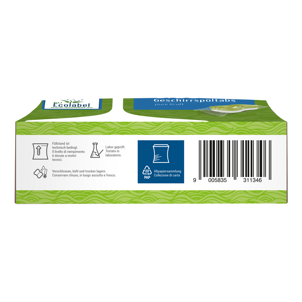 Bild: claro Classic Geschirrspültabs