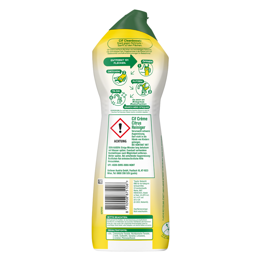 Bild: Cif Scheuermilch Crème Citrus 