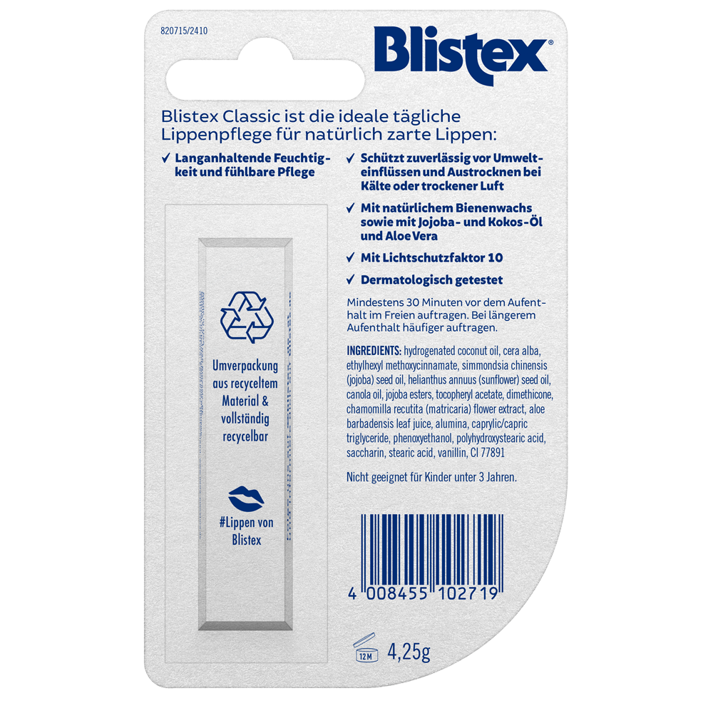 Bild: Blistex Classic 