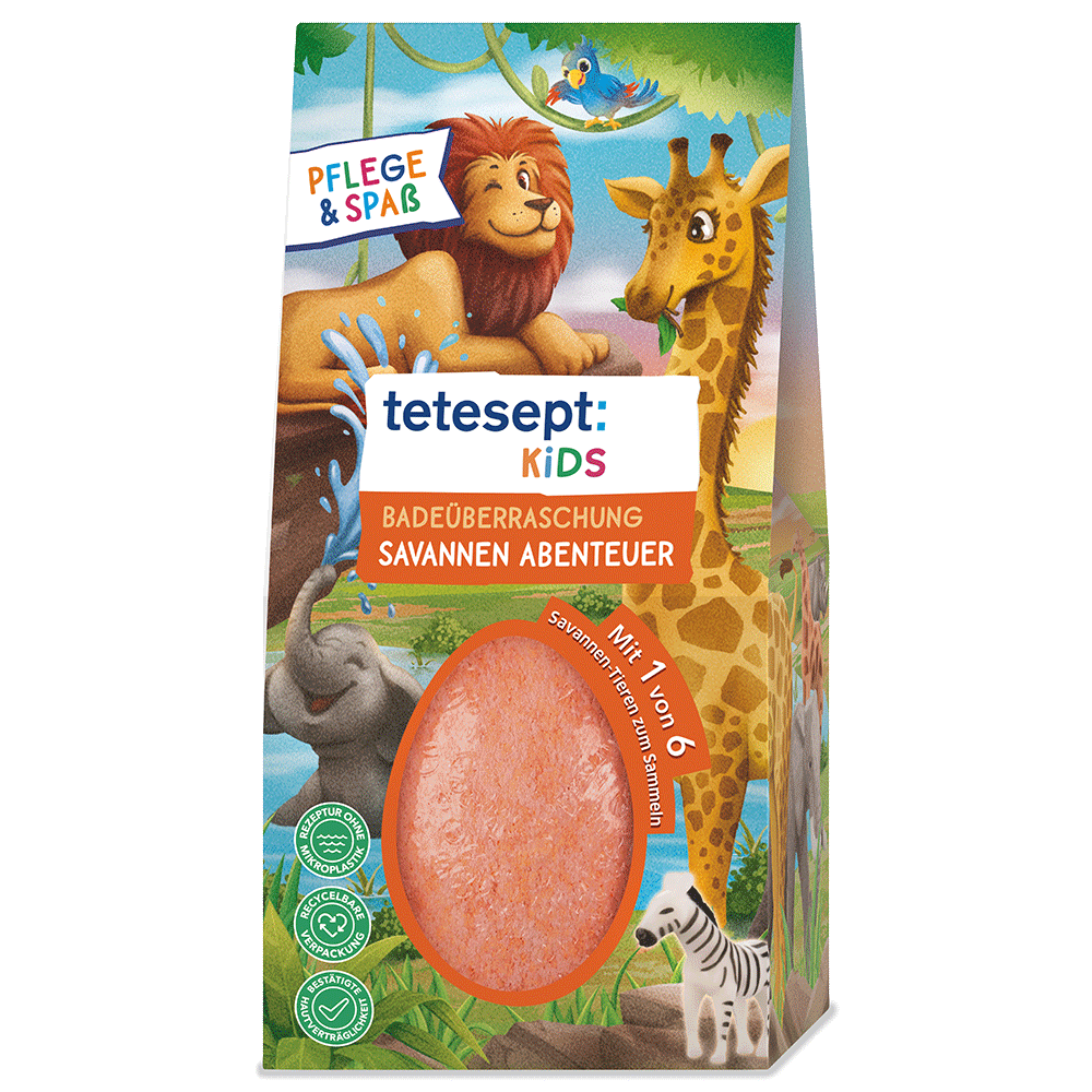 Bild: tetesept: Kids Badeüberraschung Savannen Abenteuer
