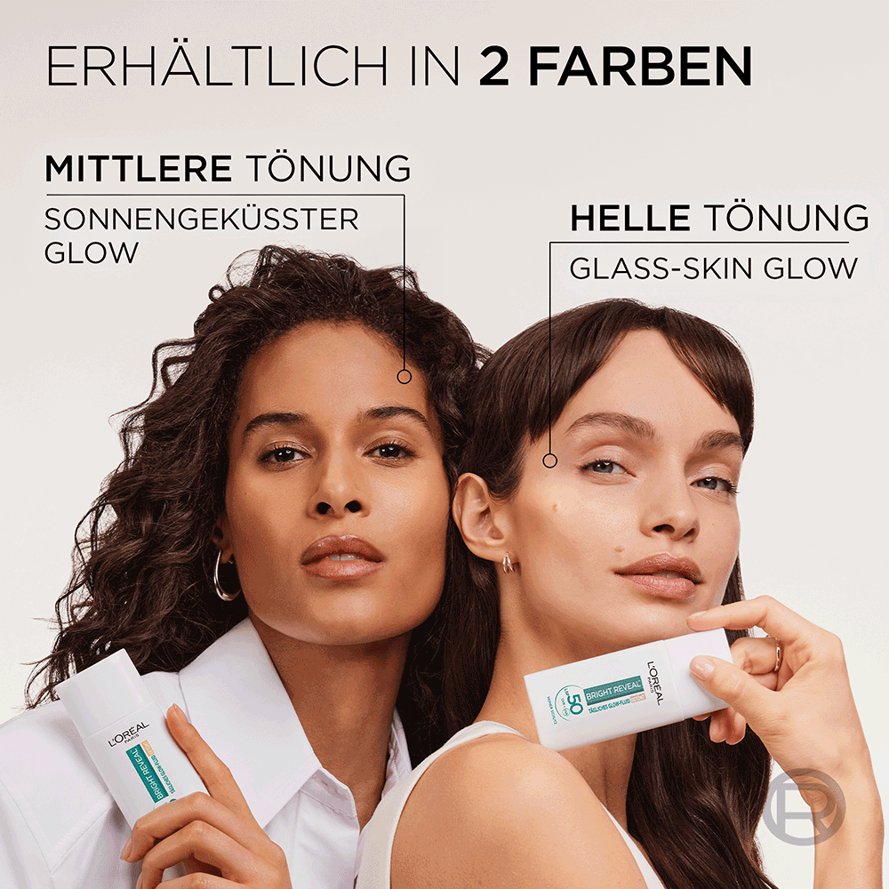 Bild: L'ORÉAL PARIS Bright Reveal Tägliches Glow-Fluid Getönt Light LSF 50