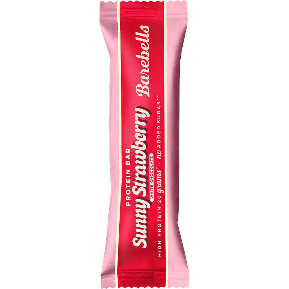 Bild: Barebells Proteinriegel Sunny Strawberry 