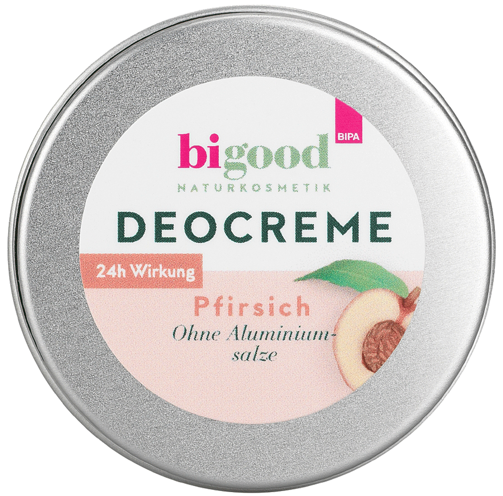 Bild: bi good Deocreme Pfirsich & Sheabutter
