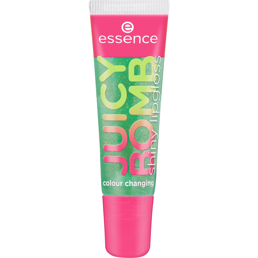 Bild: essence JUICY BOMB shiny lipgloss Glowy Gummy