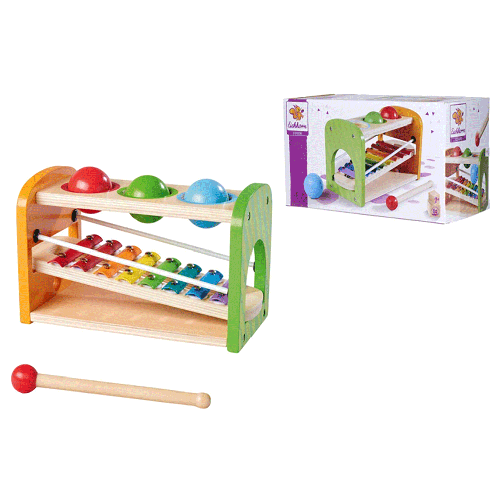 Bild: Eichhorn Xylophon Klopfbank 