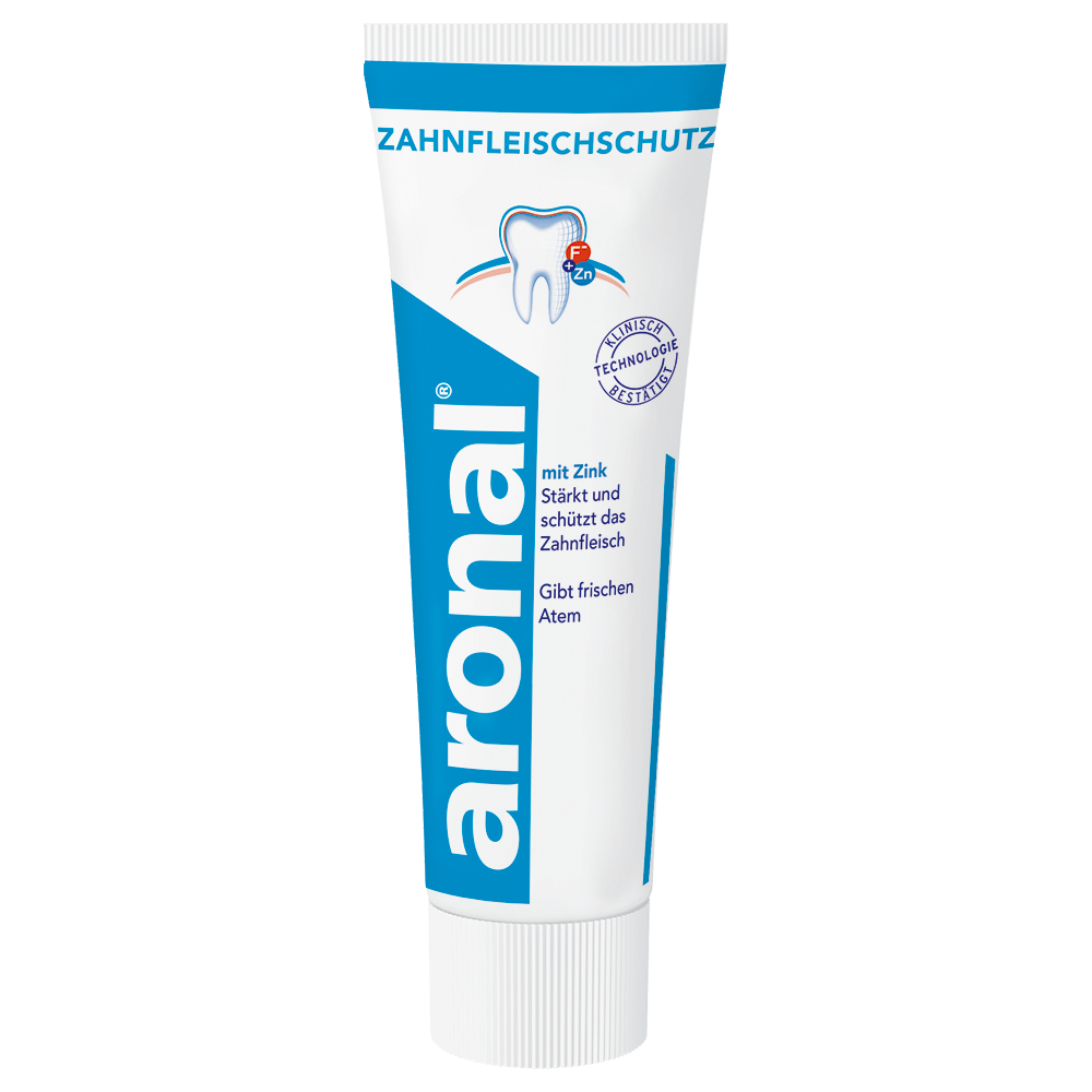 Bild: aronal Zahnpasta