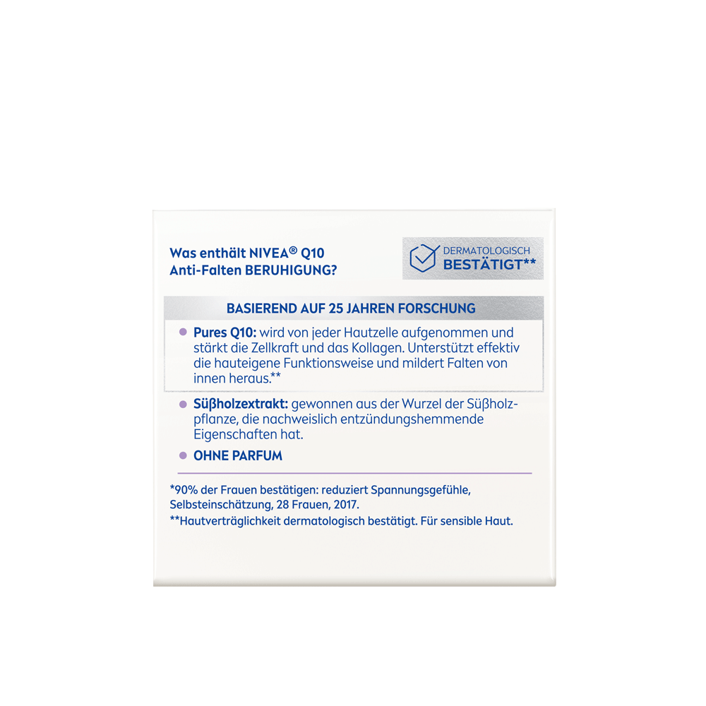 Bild: NIVEA Tagespflege Q10 Anti-Falten Beruhigung
