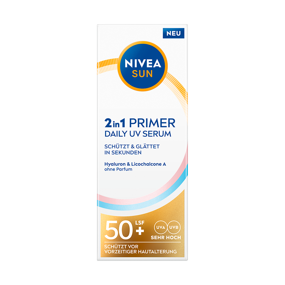 Bild: NIVEA Sun 2in1 Primer Daily UV Serum LSF50+