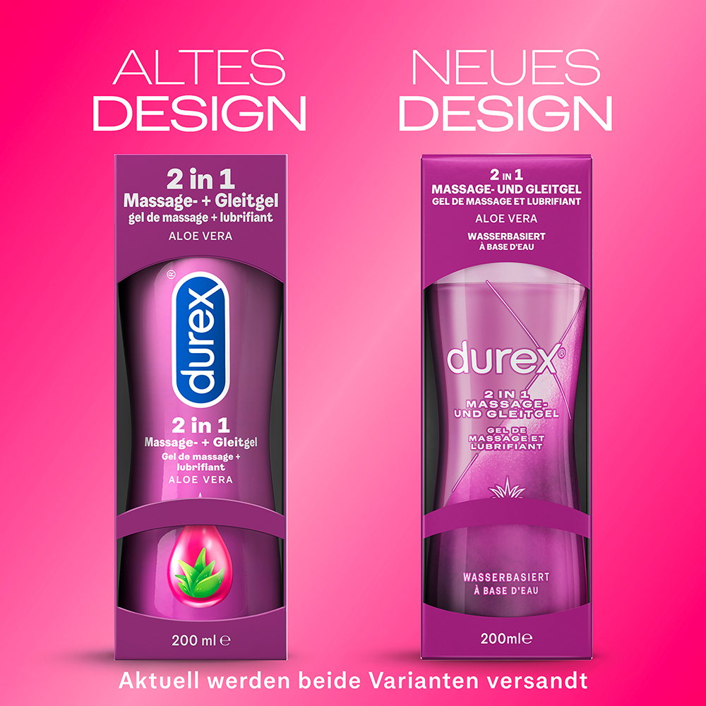Bild: durex play 2in1 Massage & Gleitgel Aloe Vera 