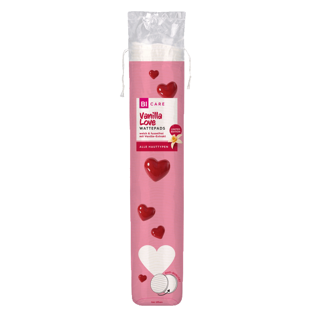 Bild: BI CARE Vanilla Love Wattepads 