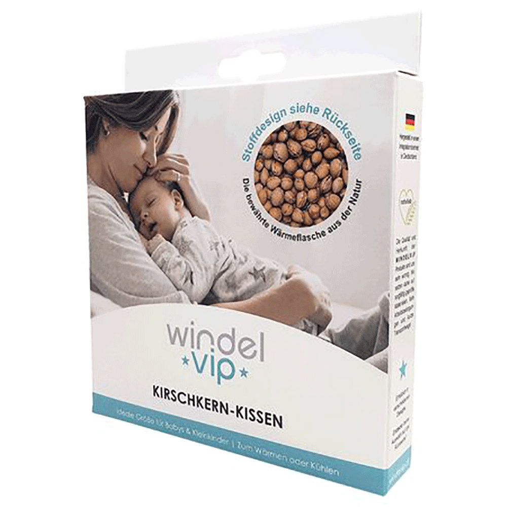 Bild: windel vip Kirschkernkissen Grau
