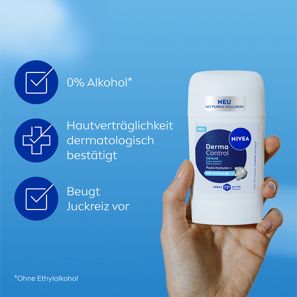 Bild: NIVEA Deo Stick Derma Control Defend