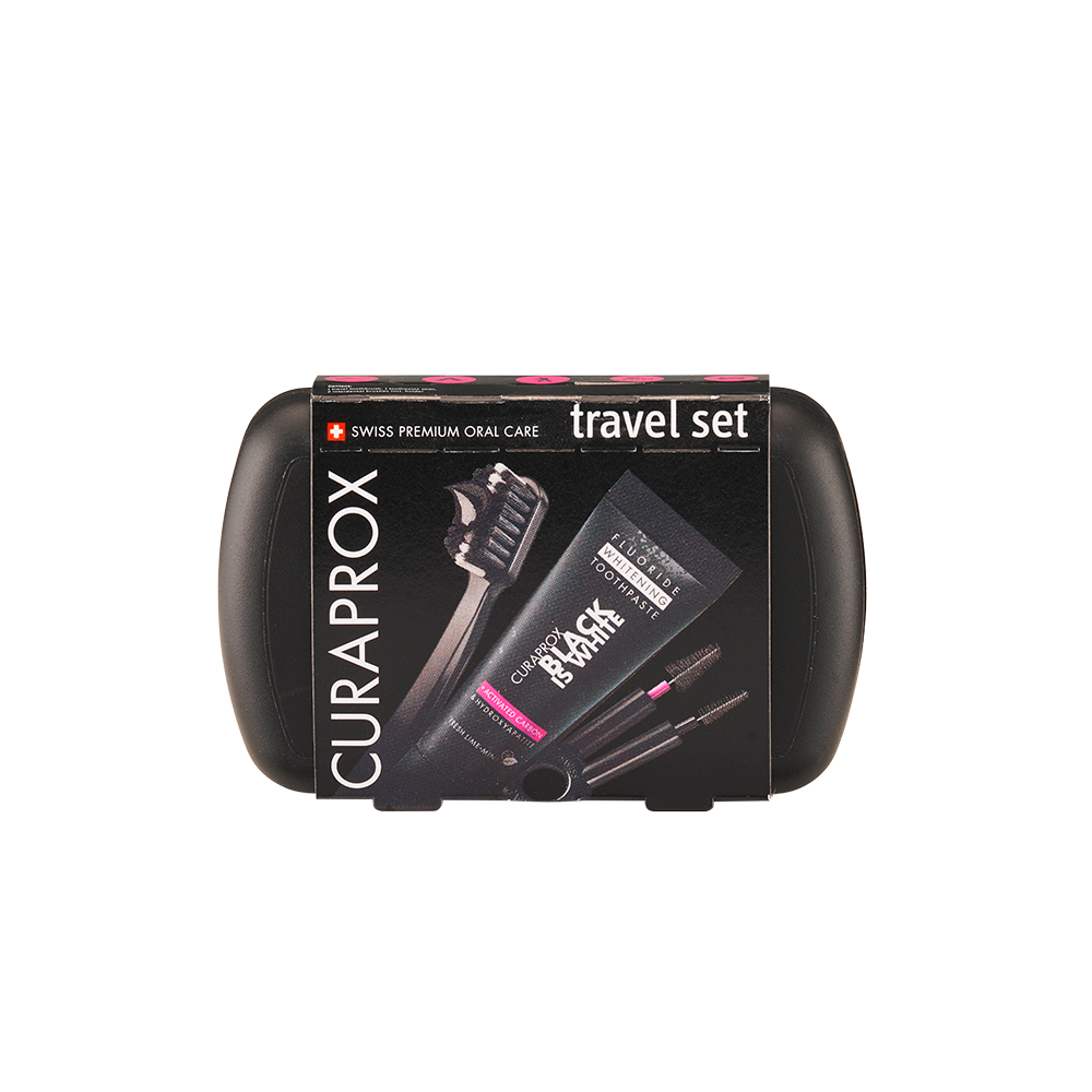 Bild: CURAPROX Travel Set Schwarz 