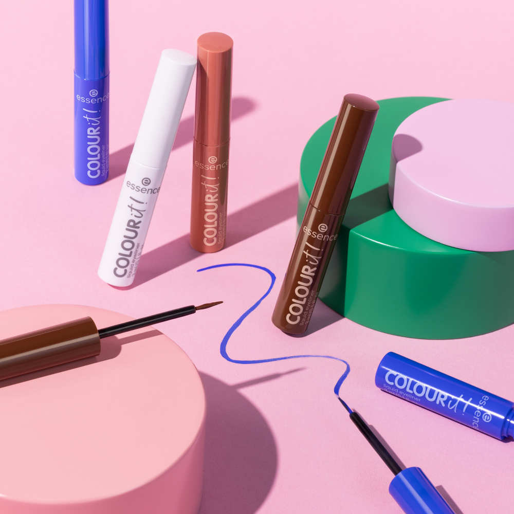 Bild: essence COLOUR it! liquid eyeliner Chocolate Brown