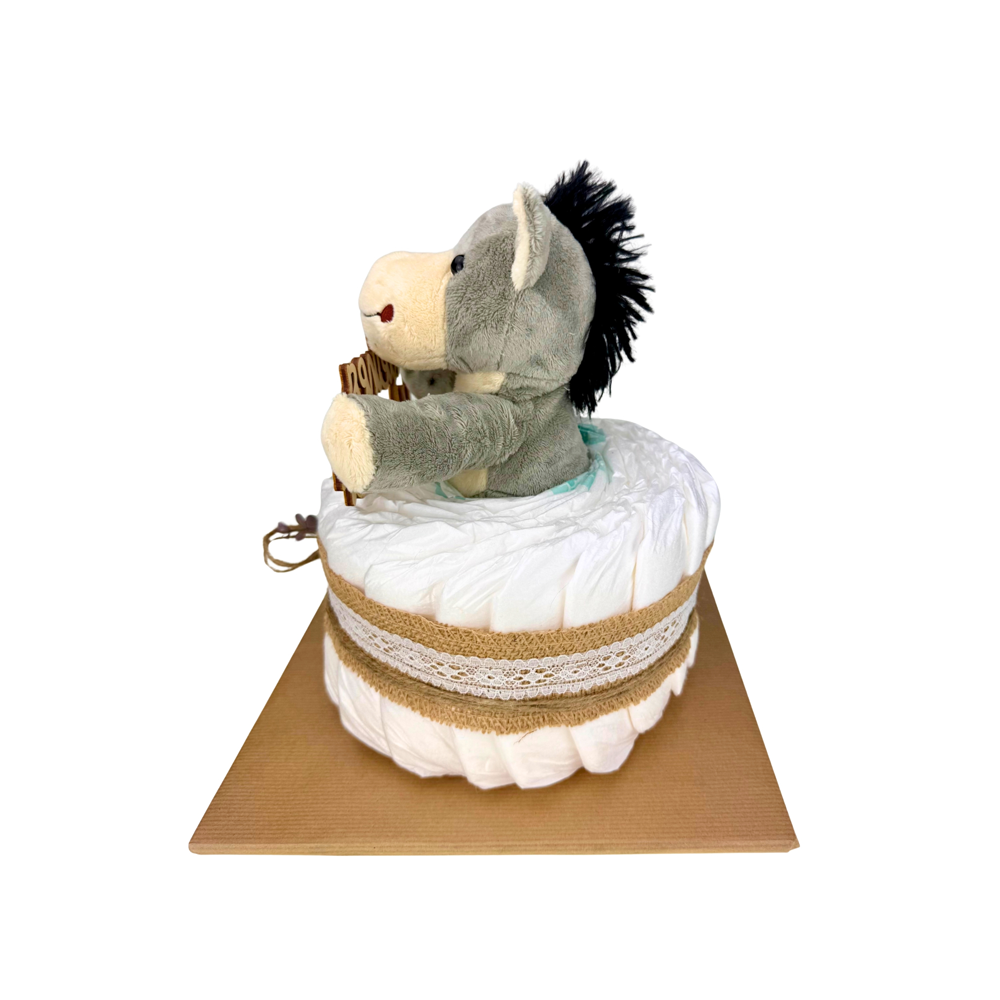 Bild: BABYWELL Windeltorte Vintage Boho 