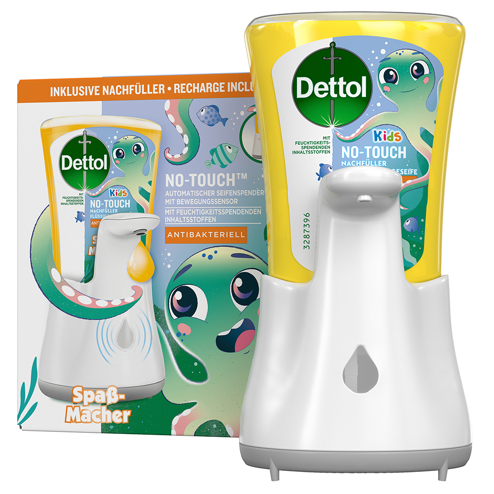 Bild: Dettol No-Touch automatischer Seifenspender Spaßmacher Kids