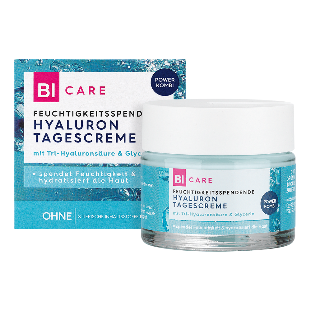 Bild: BI CARE Hyaluron Tagescreme 
