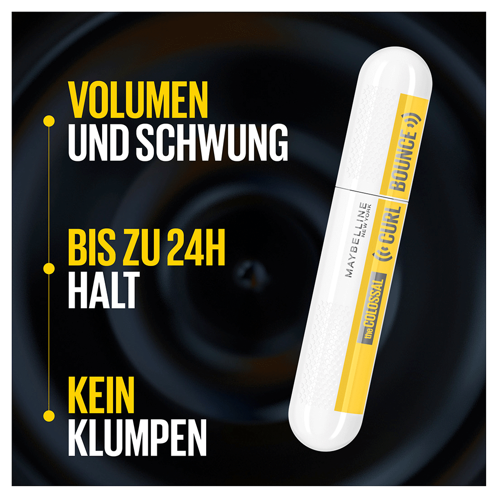 Bild: MAYBELLINE Mascara Colossal Curl Bounce very black