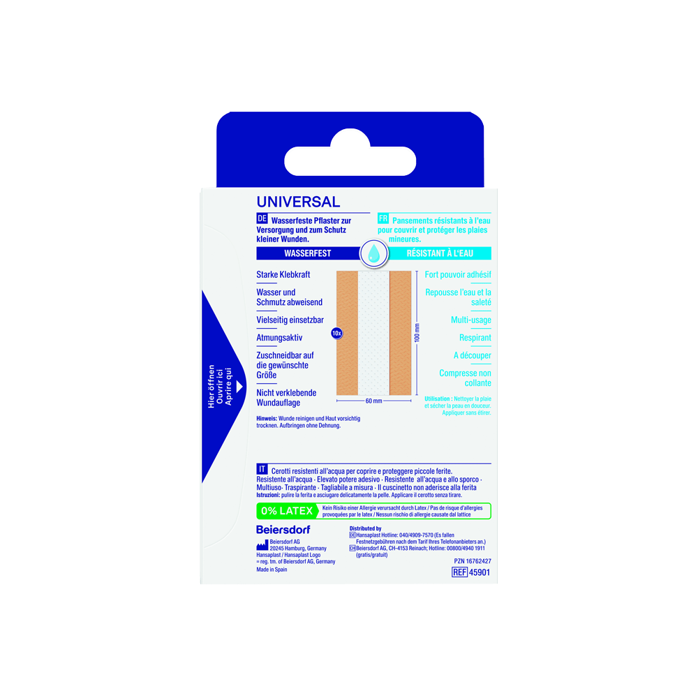 Bild: Hansaplast Universal 1m x 6cm 