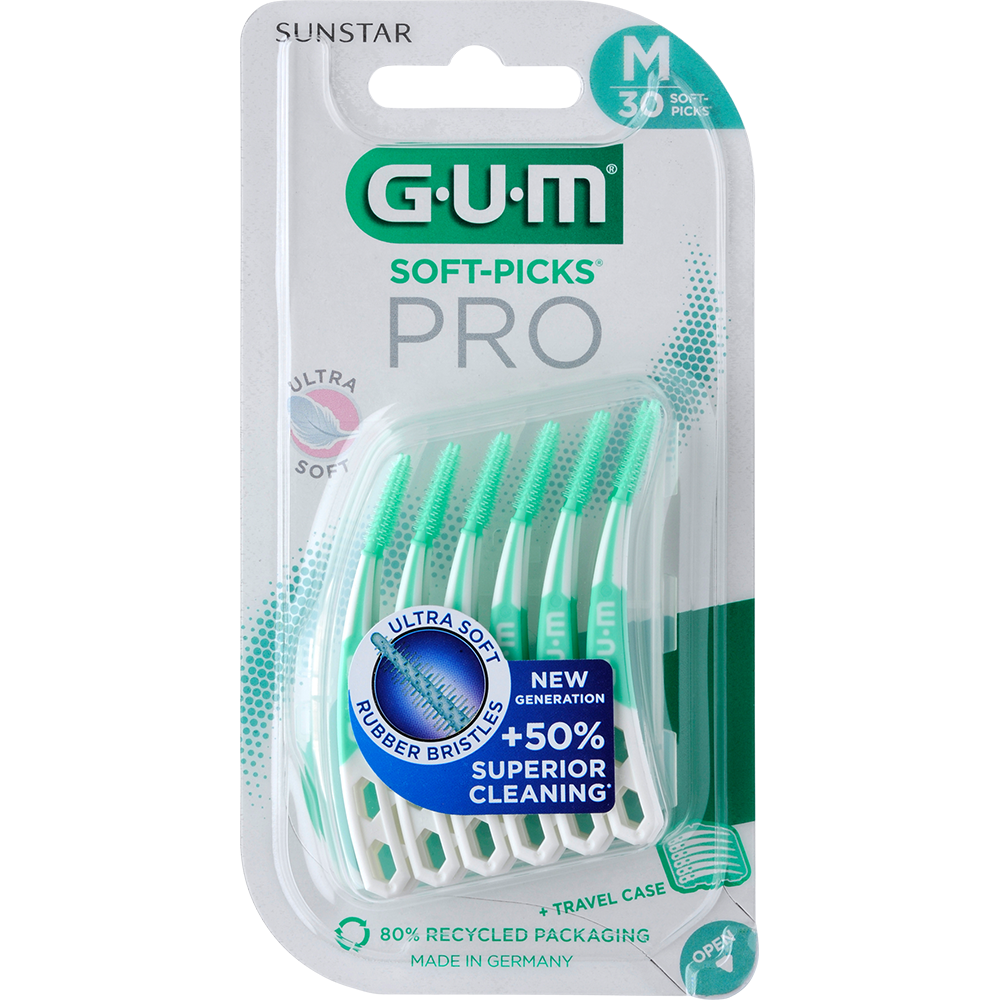 Bild: GUM SOFT-PICKS Pro Medium 