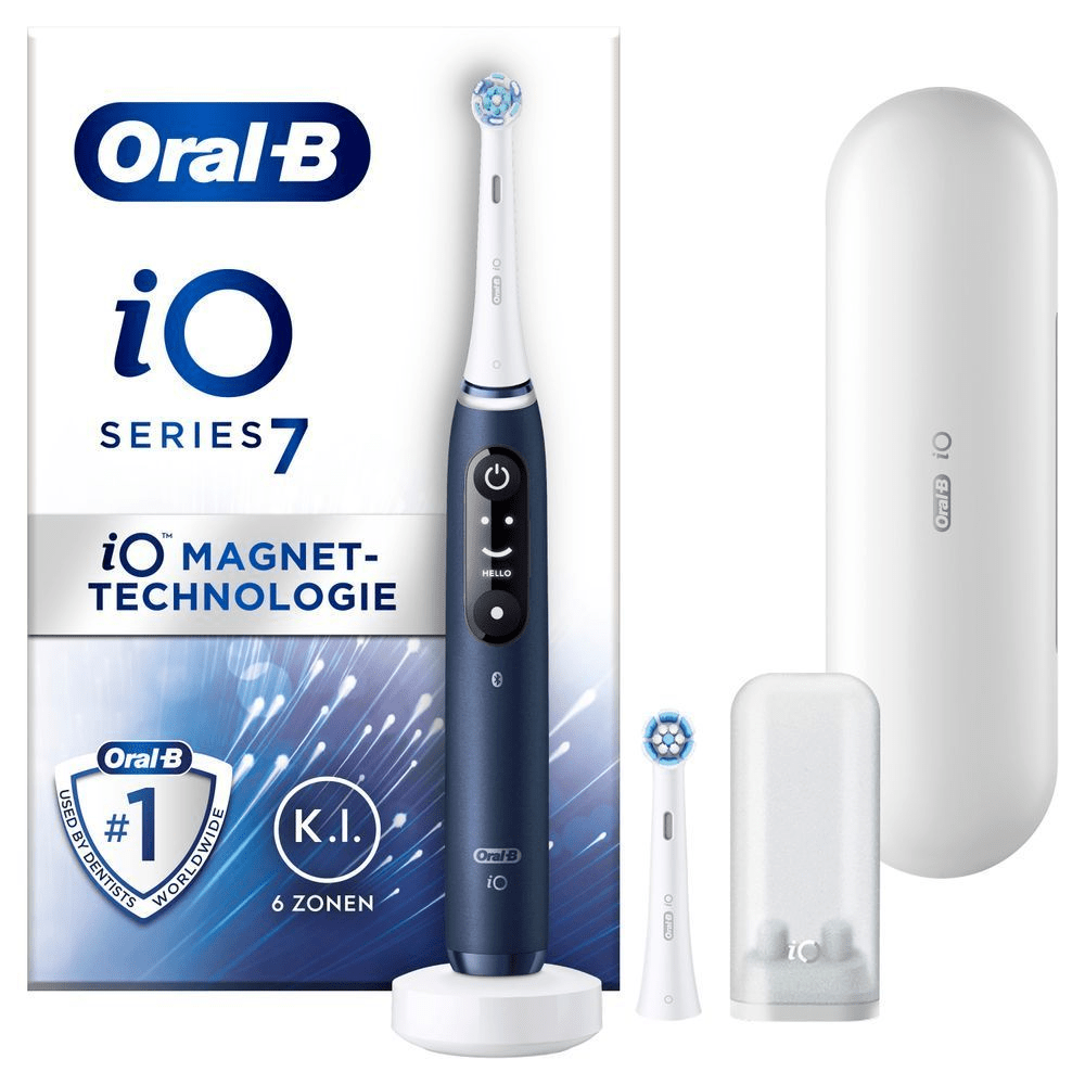 Bild: Oral-B iO 7 Elektrische Zahnbürste, Sapphire Blue
